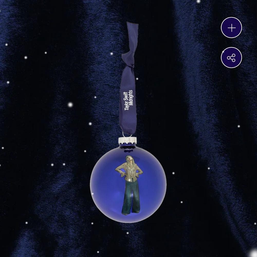 Taylor Swift Ball Ornament: Midnights